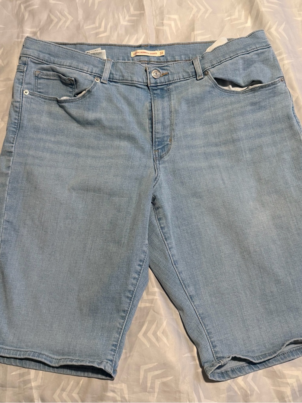 Levi's Light Blue Women's Denim Shorts